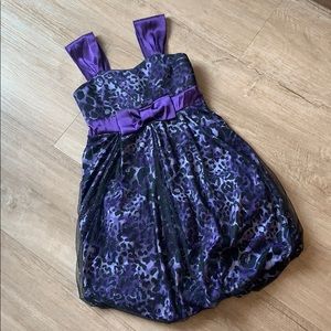 Speechless Girls Leopard Print Dress - Size 12